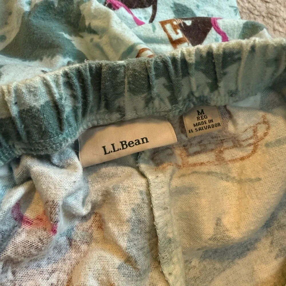 Women’s LL Bean Pajama Pants size Medium - Picture 4 of 4